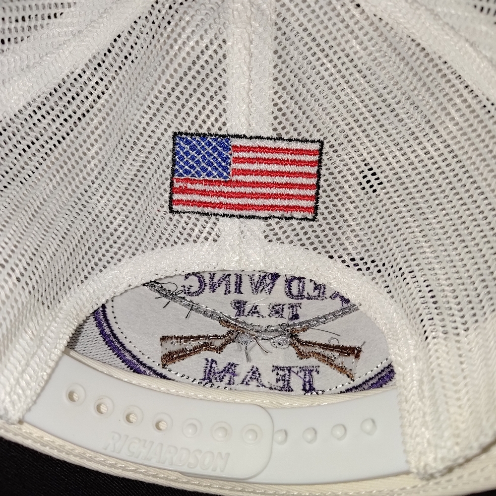 Red Wing Trap Team Stitched Patch Strapback Hat C… - image 5